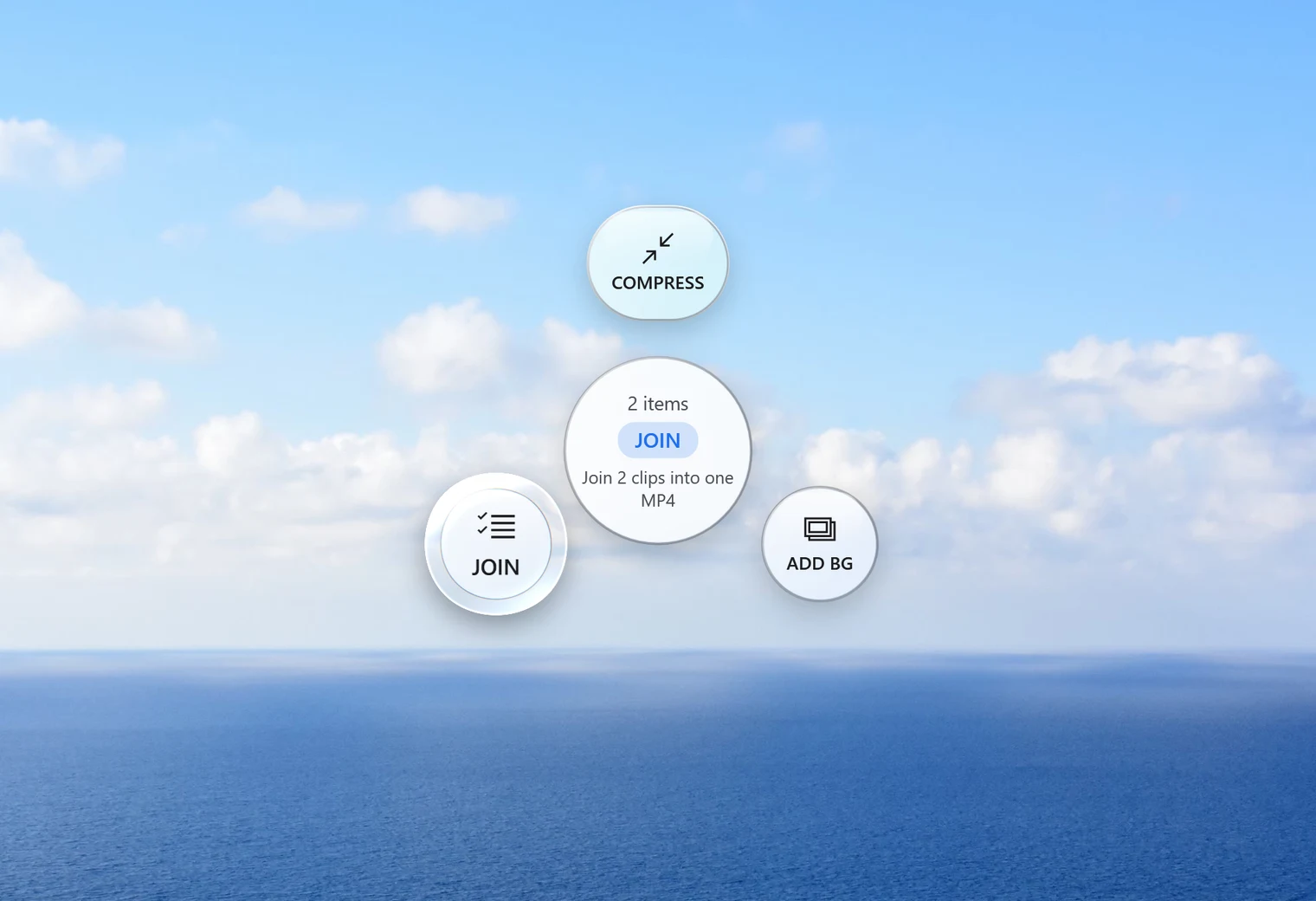 Santra's Tools orbit for two videos, with Join highlighted